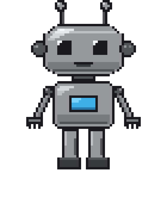 b0b-bot sprite v2 at 8x
