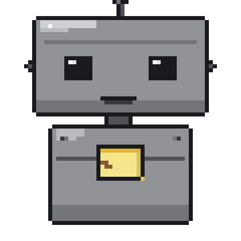 CHpT with the post-it note chest